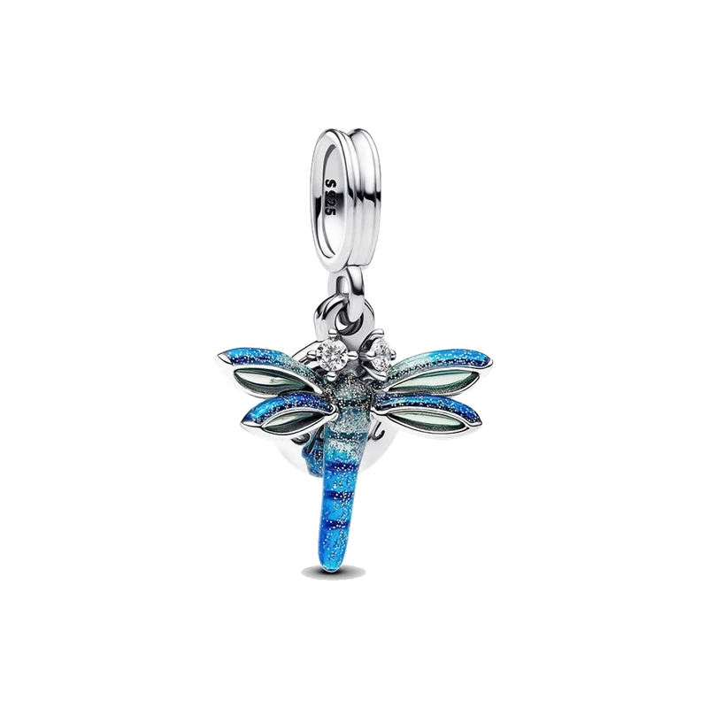 Dragonfly Double Dangle Charm