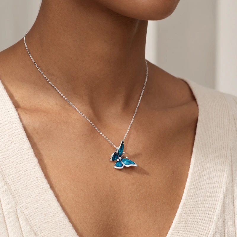Oversized Butterfly Charm
