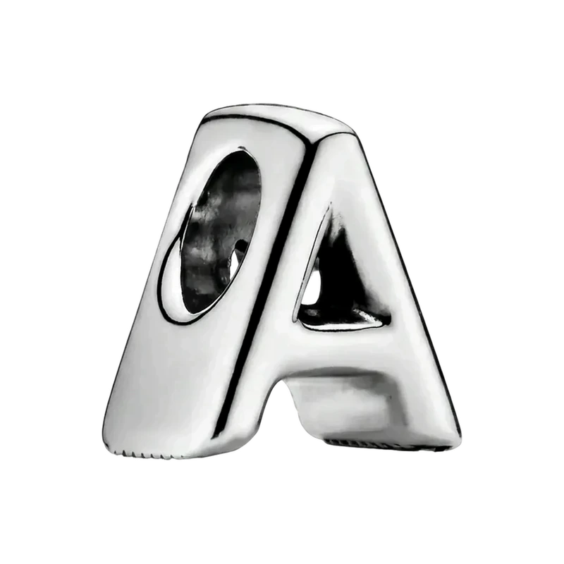 Letter A Alphabet Charm