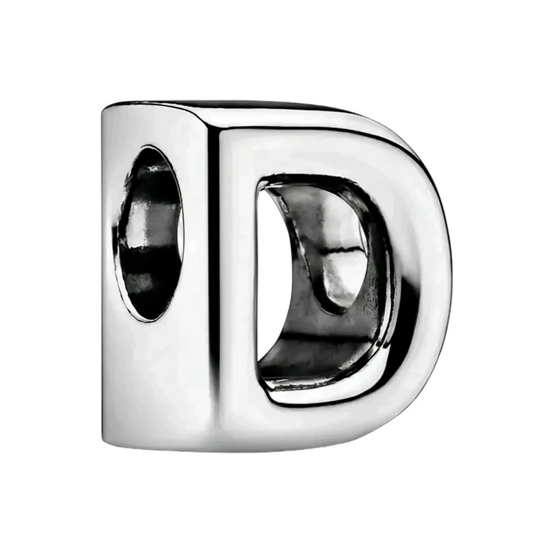 Letter D Alphabet Charm