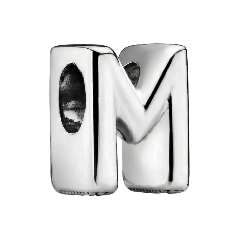 Letter M Alphabet Charm