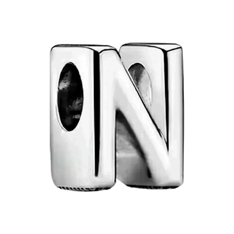 Letter N Alphabet Charm
