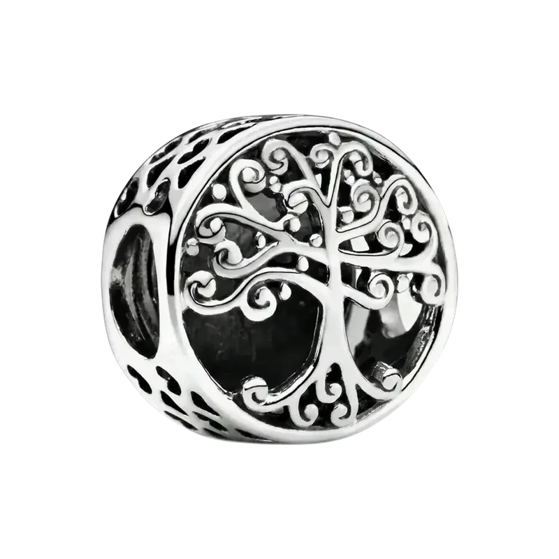 Openwork Family Roots Charm