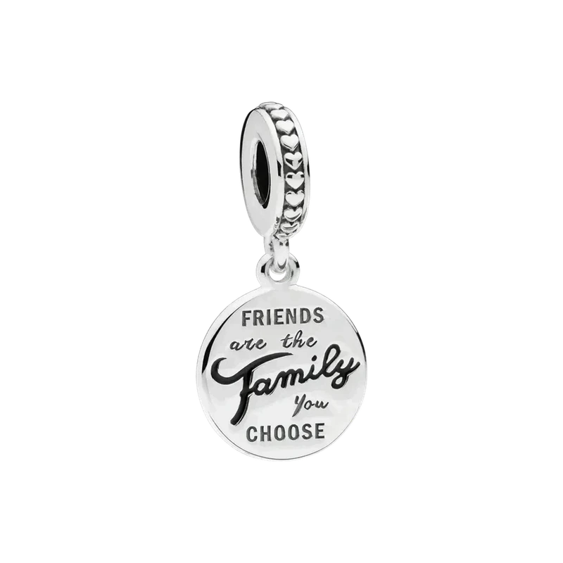 Friends Are Family Dangle Charm