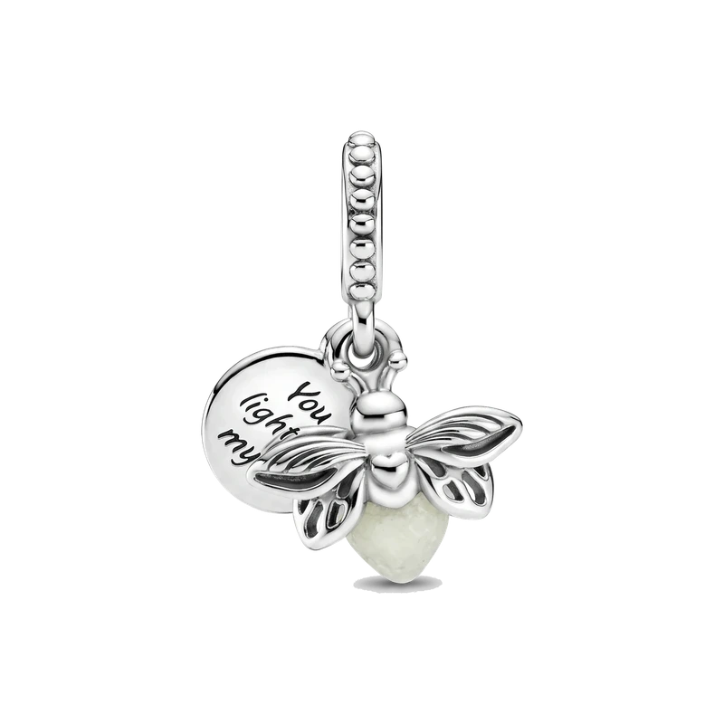 Glow-in-the-dark Firefly Dangle Charm