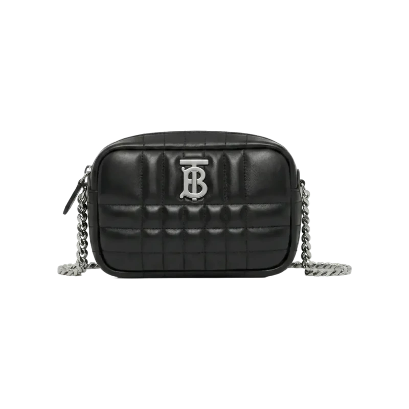 Quilted Leather Lola Camera Bag 19 x 11 x 5.5 cm