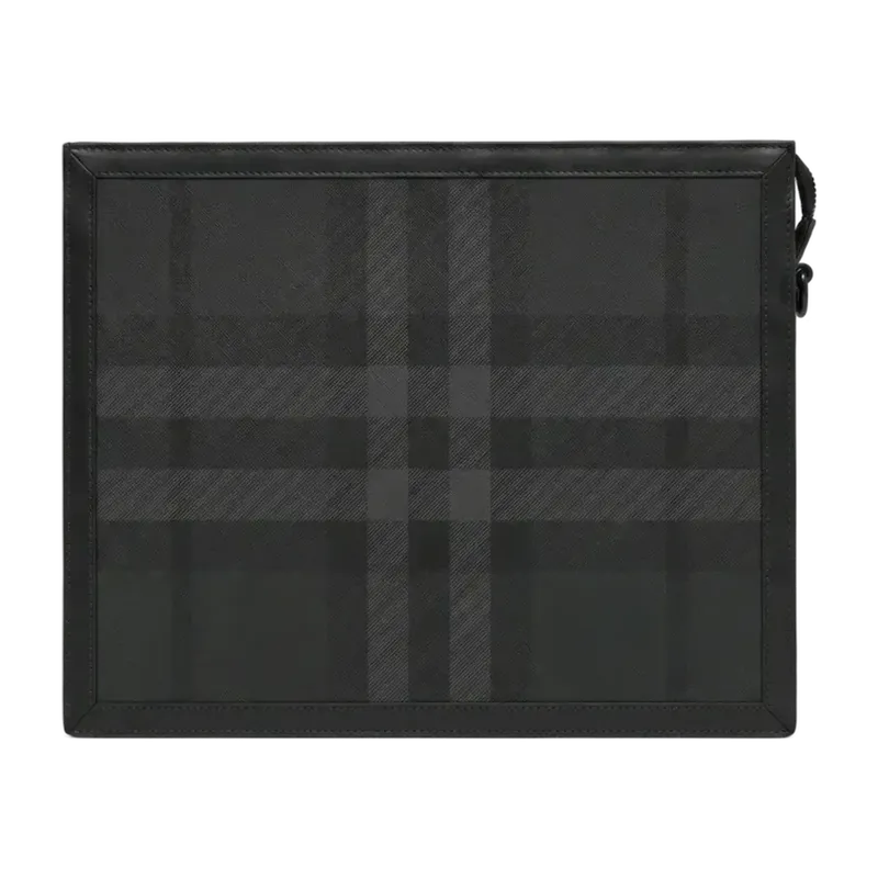 Check Clutch Bag