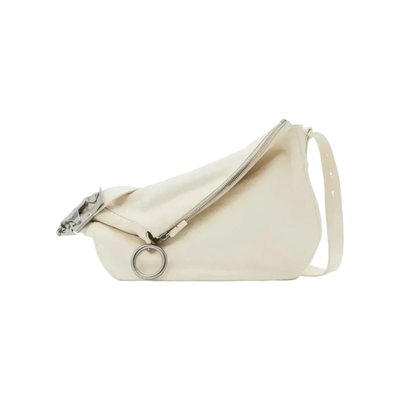 Medium Knight Bag White 37 x 32 x 13 cm