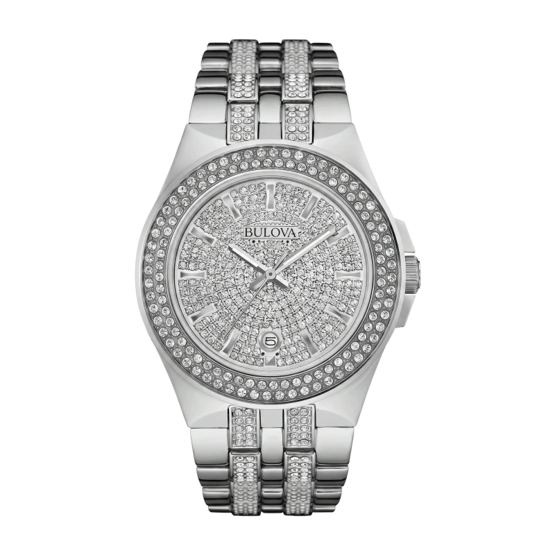 Phantom Crystal Stainless Steel Watch