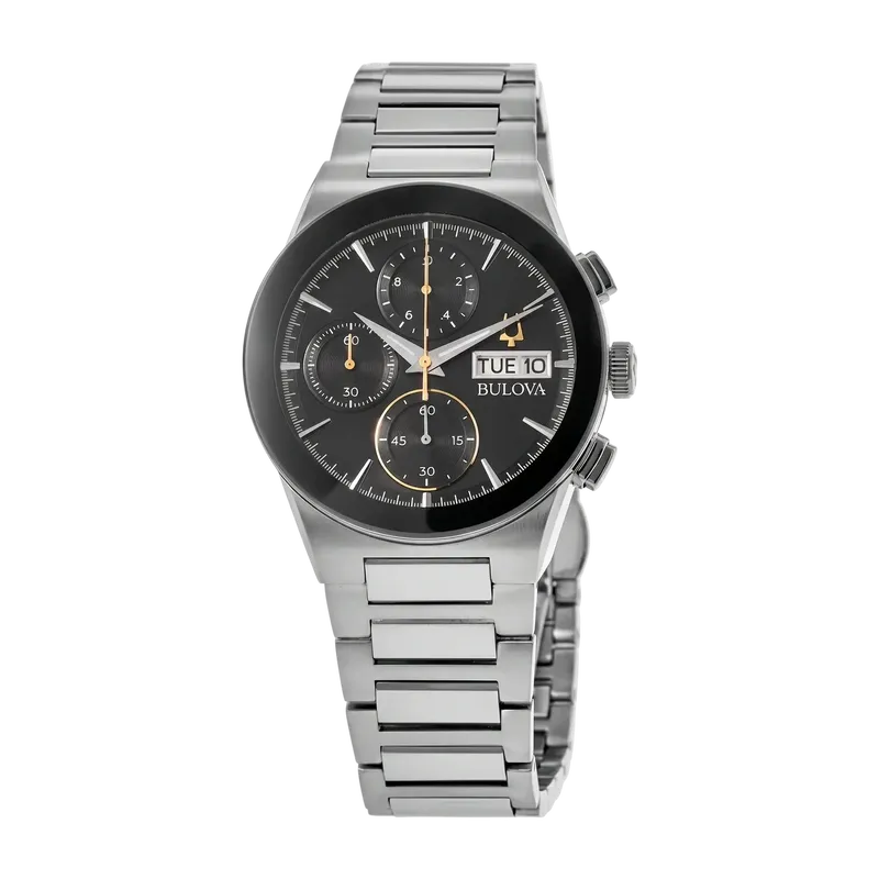 Millennia Black 41mm Chronograph Watch