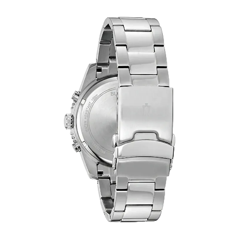 Classic Black 48mm Chronograph Watch
