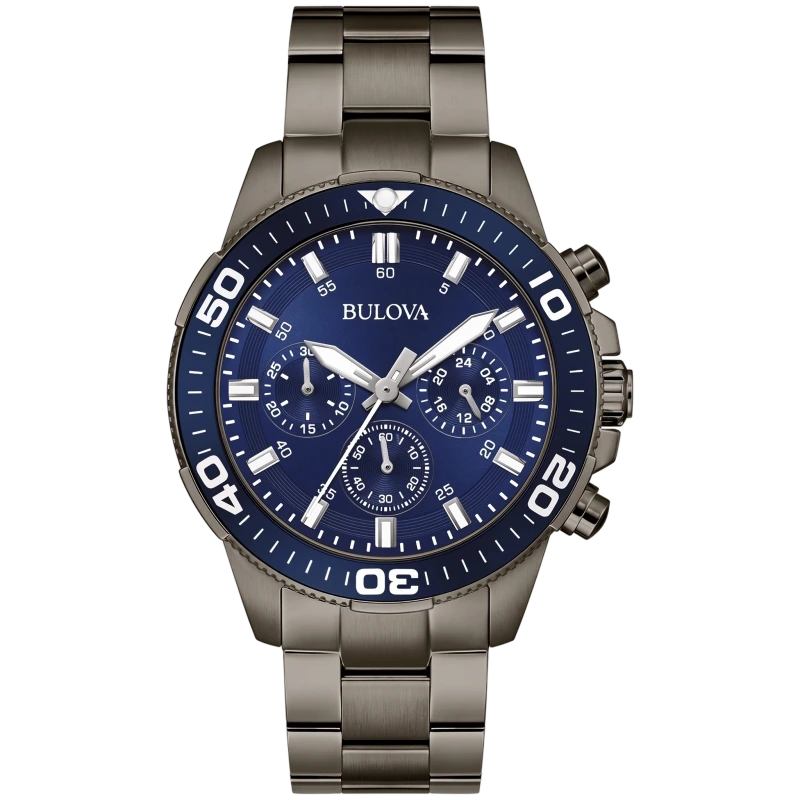 Classic Blue 42mm Chronograph Watch