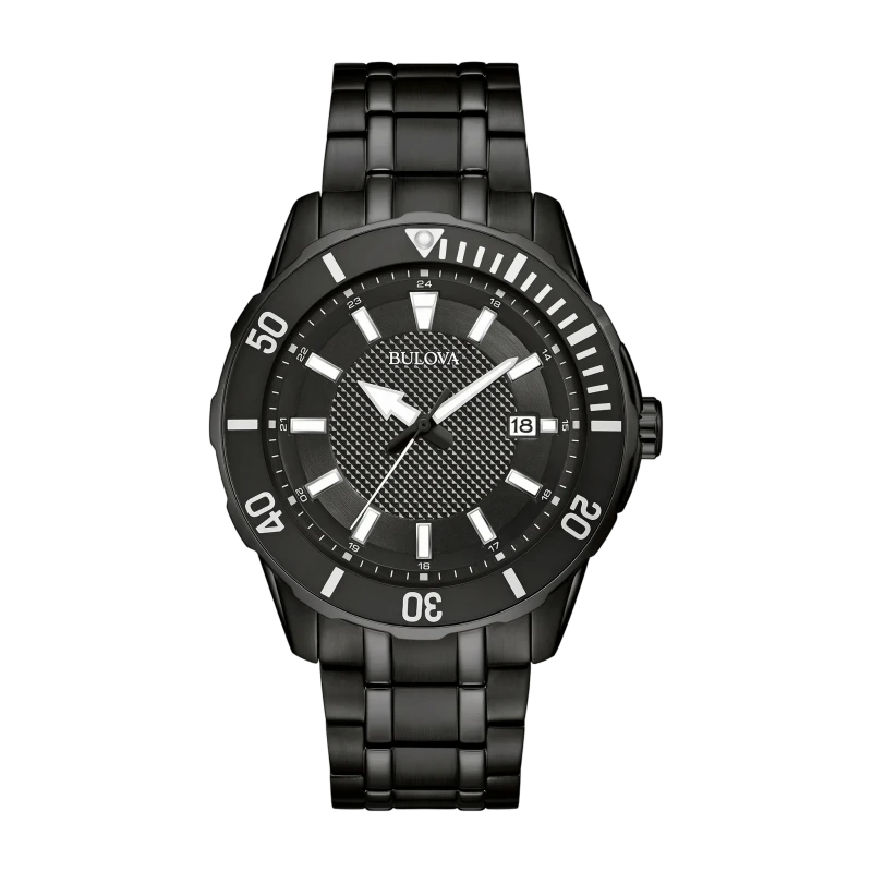 Classic Sport Black 43mm Quartz Watch