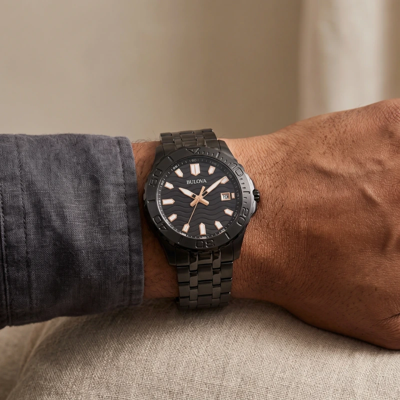 Sport Black 42mm Quartz Watch