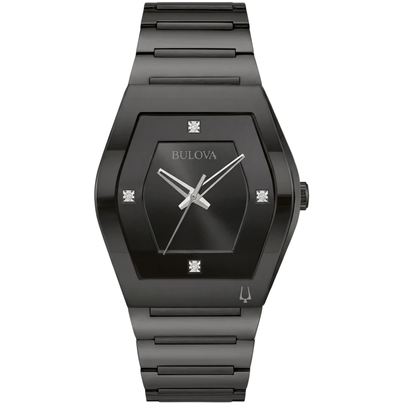Gemini Black 40mm Quartz Watch