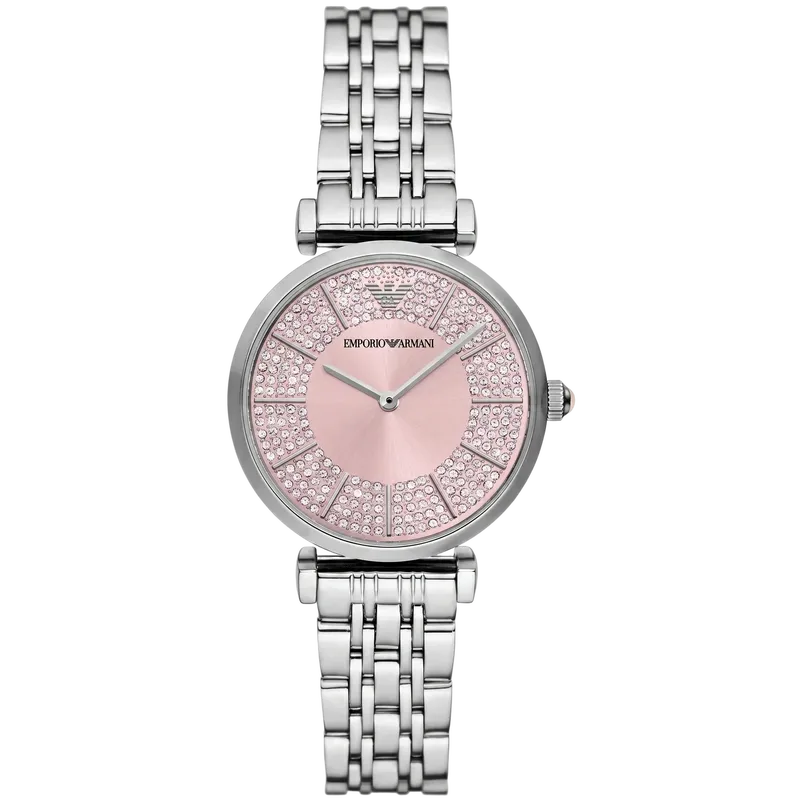 Gianni T-Bar Watch Silver 32mm