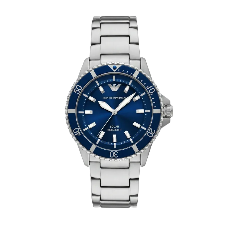 World Explorer Three-Hand Watch Blue 42mm