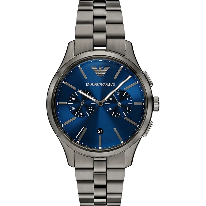 Dario Chronograph Watch Gray 42mm