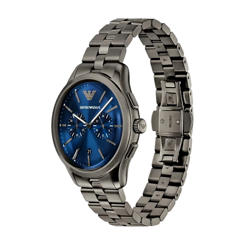 Dario Chronograph Watch Gray 42mm