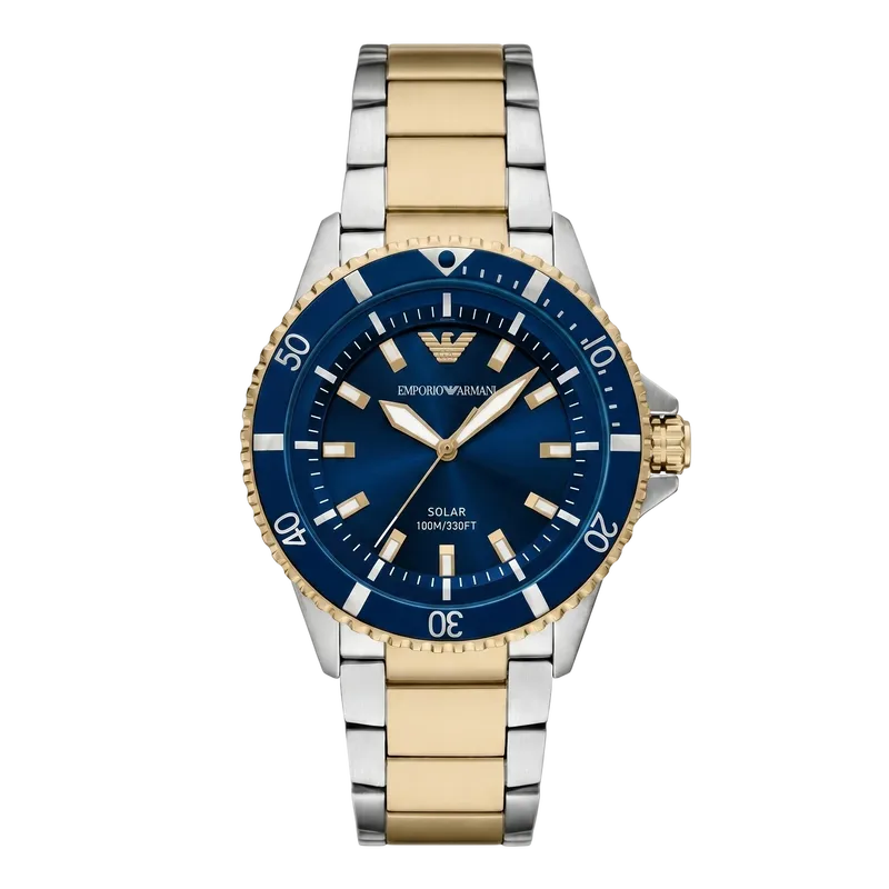World Explorer Three-Hand Watch Gold 42mm