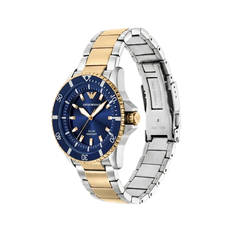 World Explorer Three-Hand Watch Gold 42mm