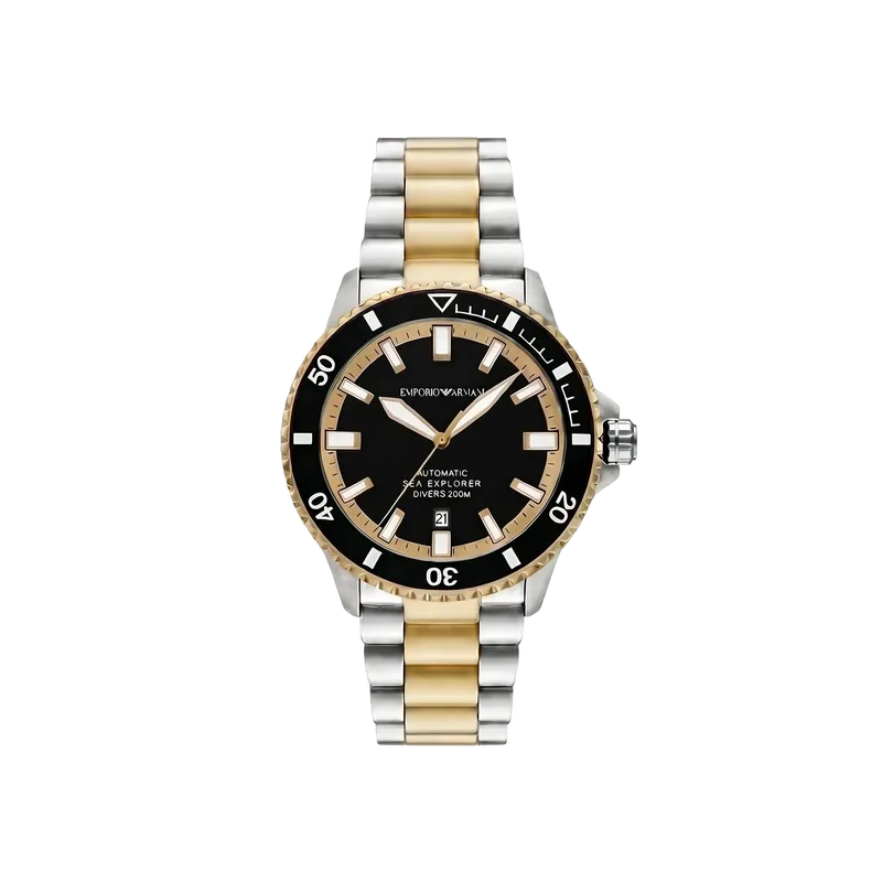 Sea Explorer Automatic Watch Black 42mm