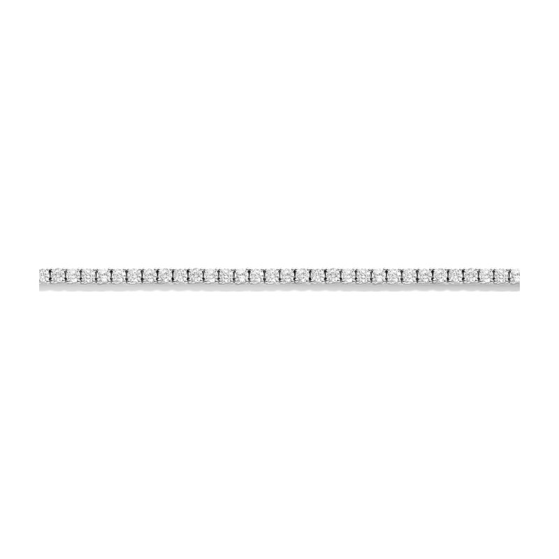 White Sapphire Tennis Necklace 13ct White 41cm