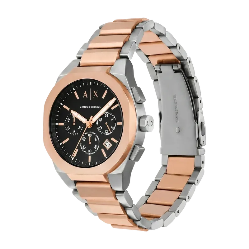 Rafael Chronograph Watch Rose Gold