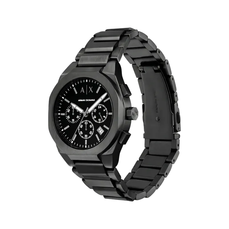 Rafael Chronograph Watch Black