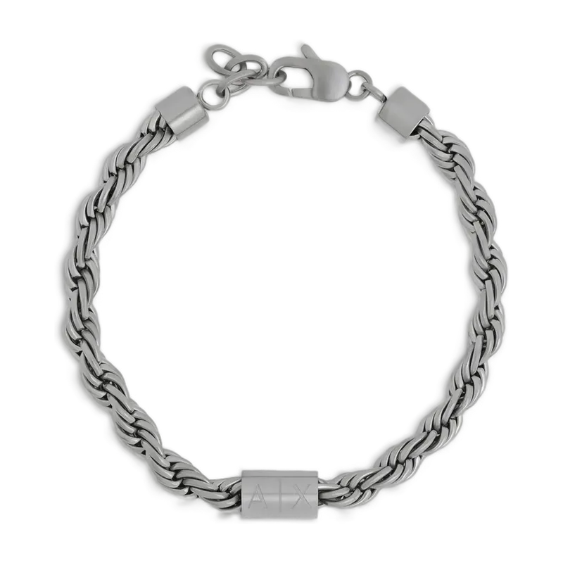 Icon Chains Bracelet Silver 19.5cm
