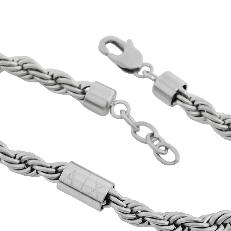 Icon Chains Bracelet Silver 19.5cm