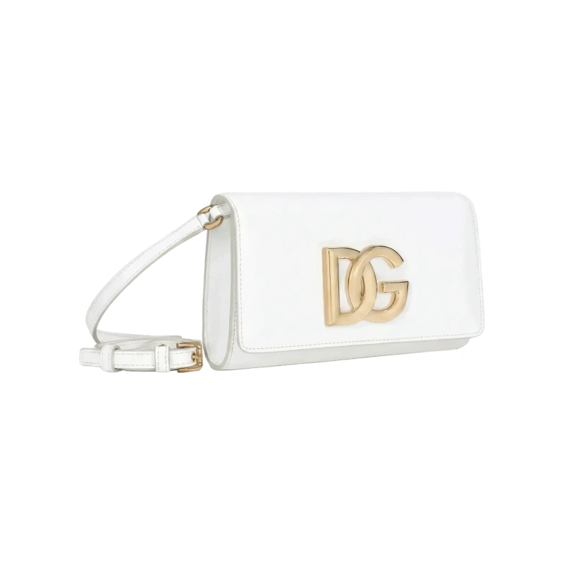 Calfskin 3.5 Clutch White