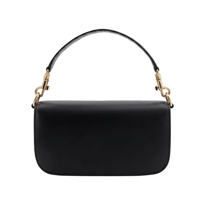 3.5 Logo Plaque Crossbody Bag Black
