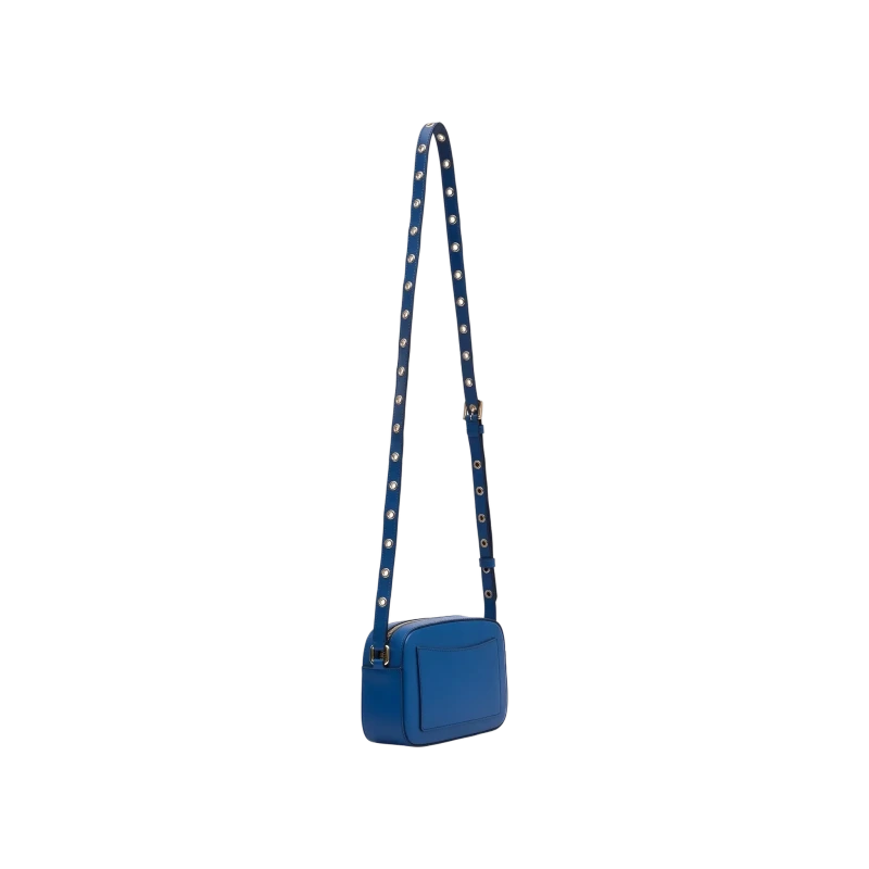 3.5 Logo Plaque Medium Crossbody Bag Blue