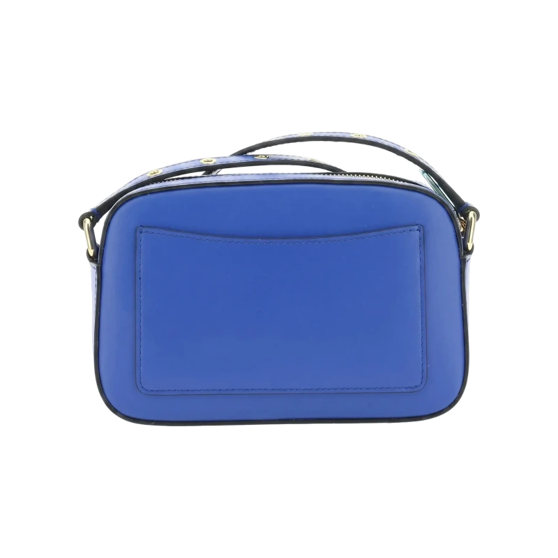 3.5 Logo Plaque Medium Crossbody Bag Blue