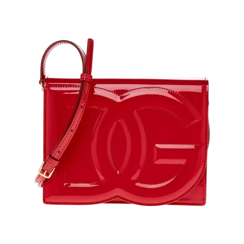 Patent leather DG Logo Bag crossbody bag