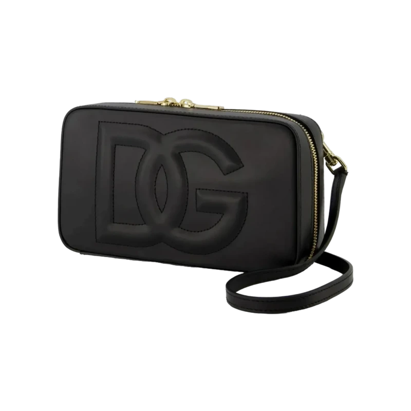 Medium Calfskin DG Logo Camera Bag