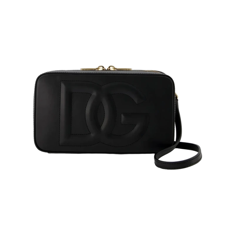 Medium Calfskin DG Logo Camera Bag