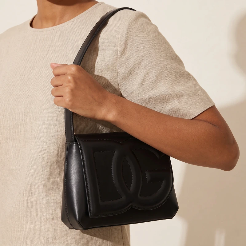 DG Logo Bag Shoulder Bag Black