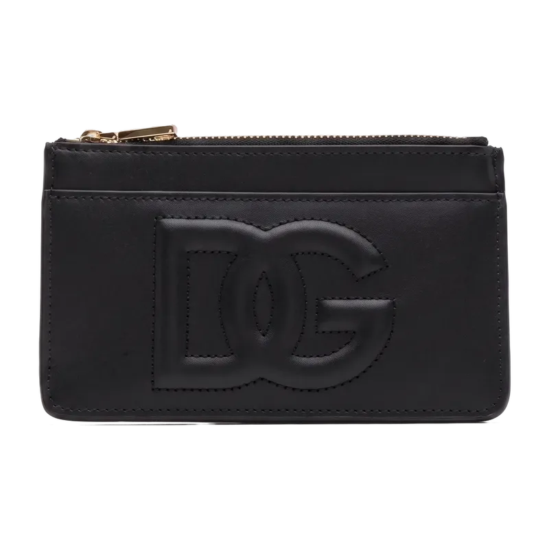 DG Logo Medium Card Holder Black