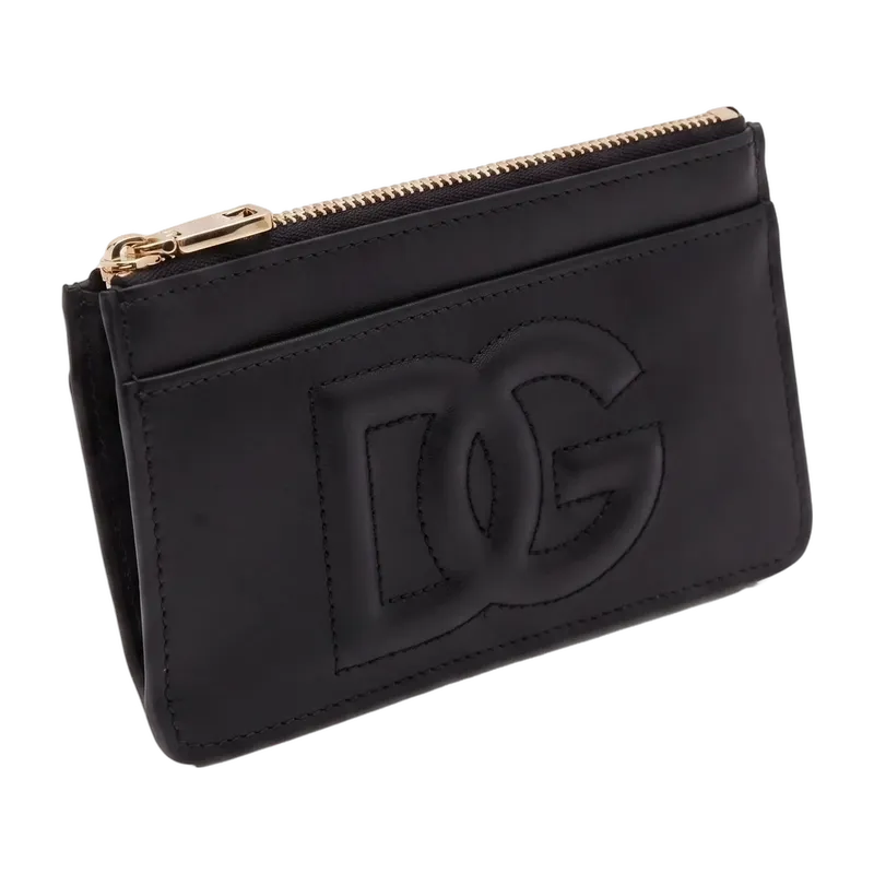 DG Logo Medium Card Holder Black
