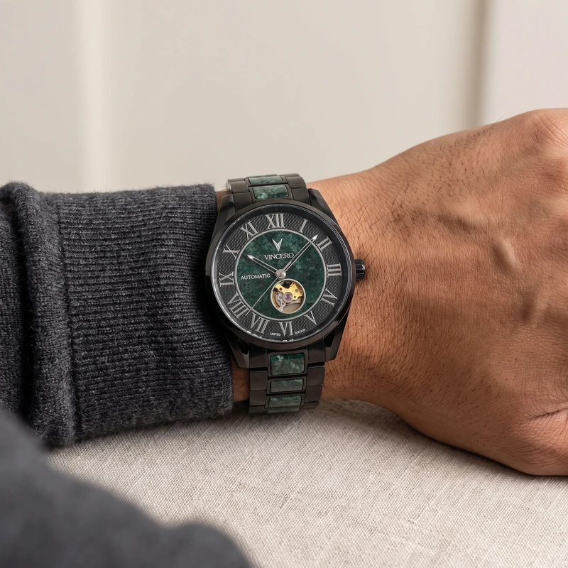 Marble Automatic - Black Verde