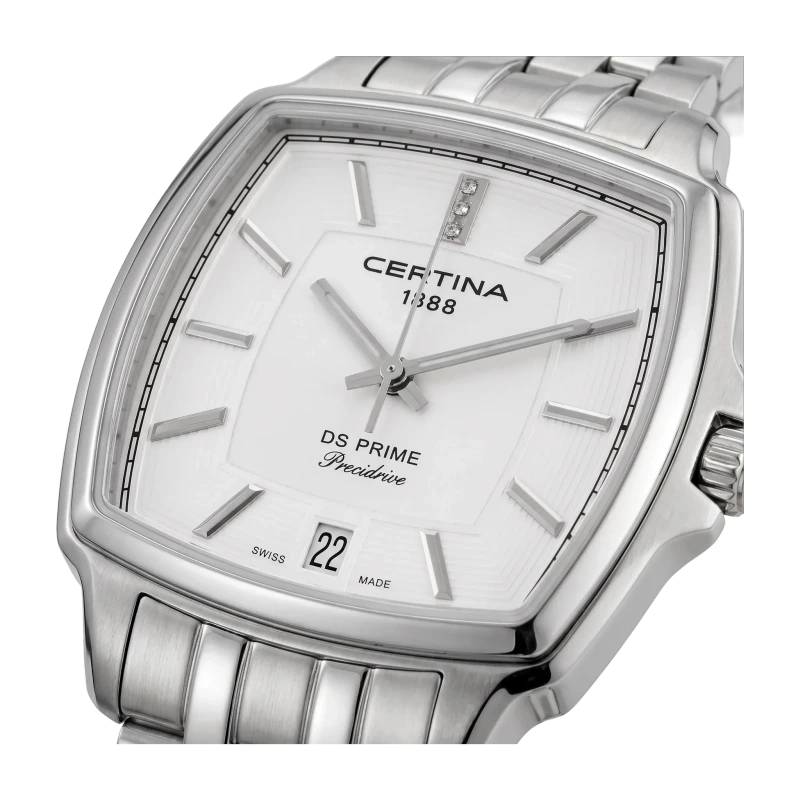 DS Prime Lady Shape Diamonds White 33mm