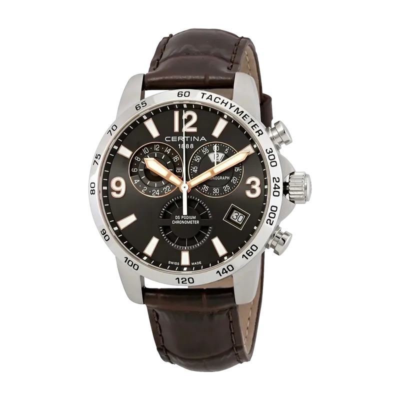 DS Podium Chronograph GMT Gray