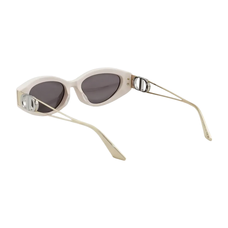 30 Montaigne Cat-Eye Sunglasses White 53mm