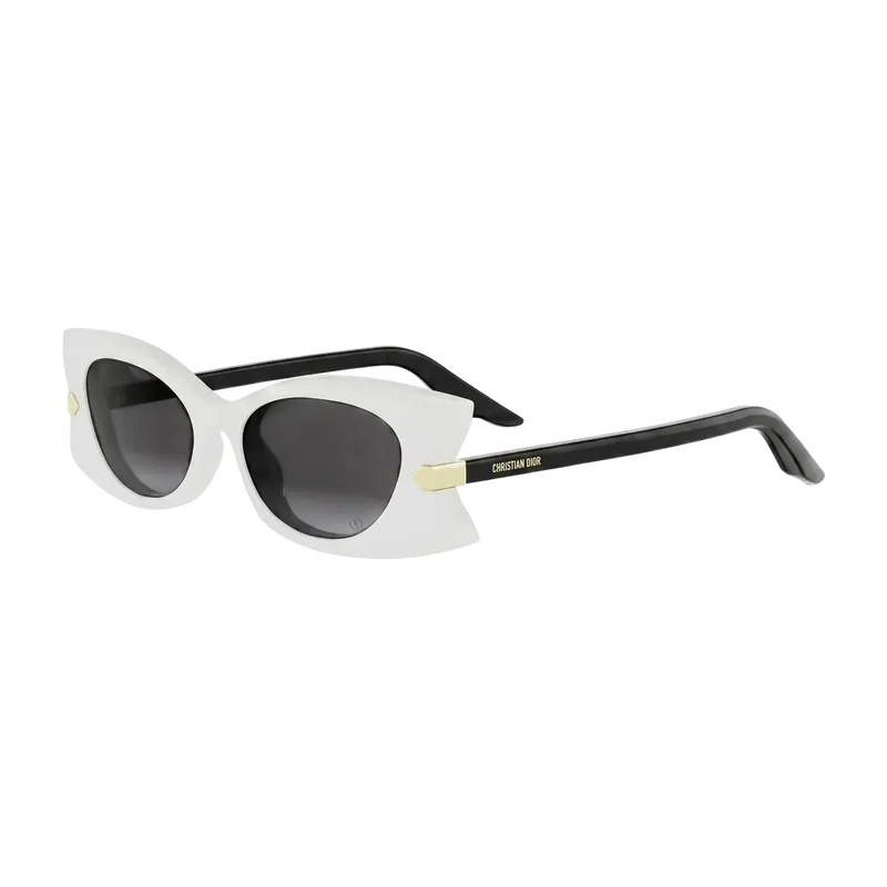 CDior Butterfly Sunglasses White 56mm