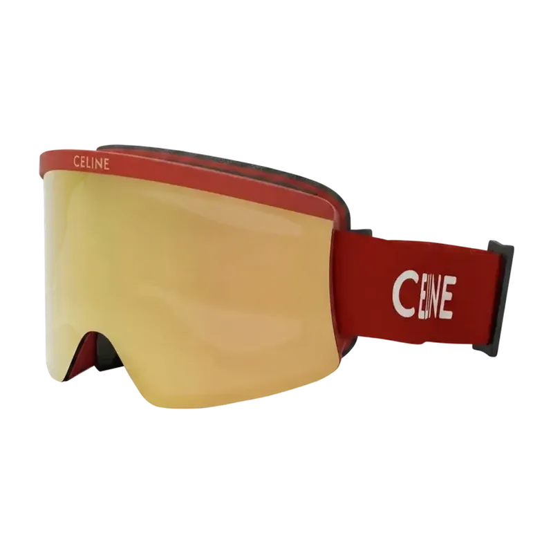 Ski Mask Sunglasses Red