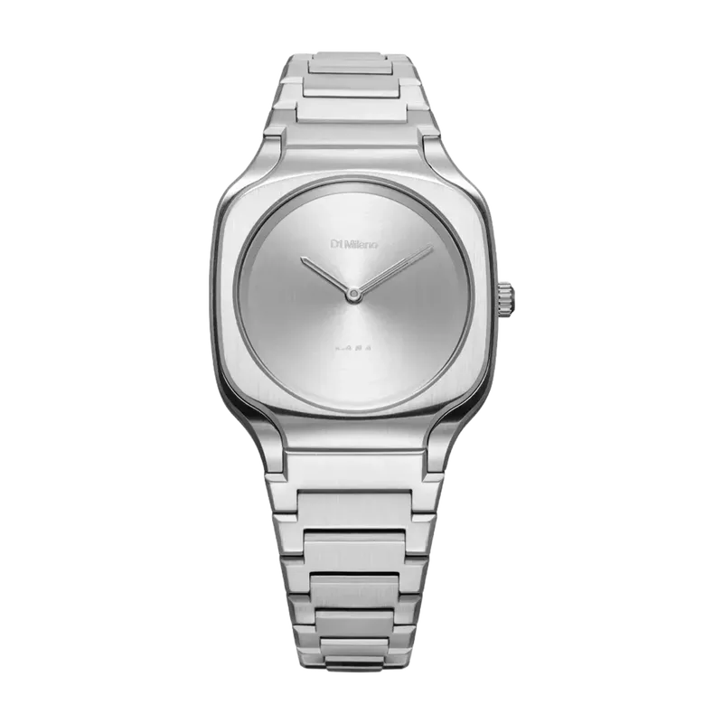 Square Bracelet Ladies Silver