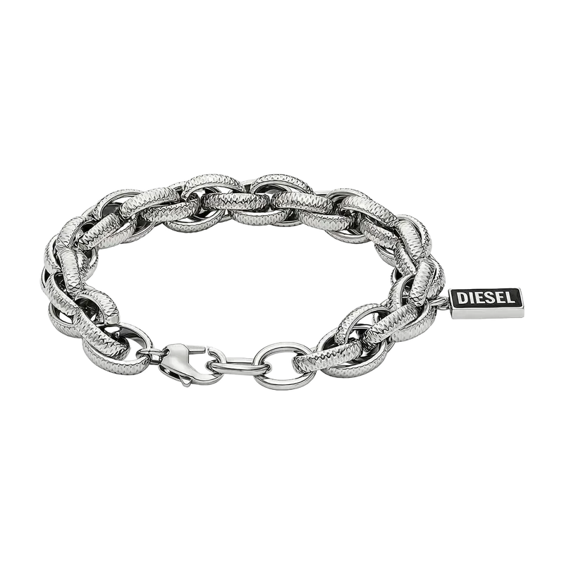 Black Agate Chain Bracelet