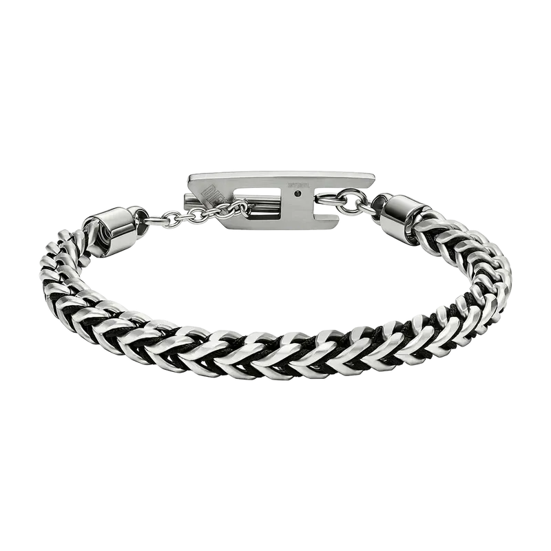 Stainless Steel Woven Chain Bracelet